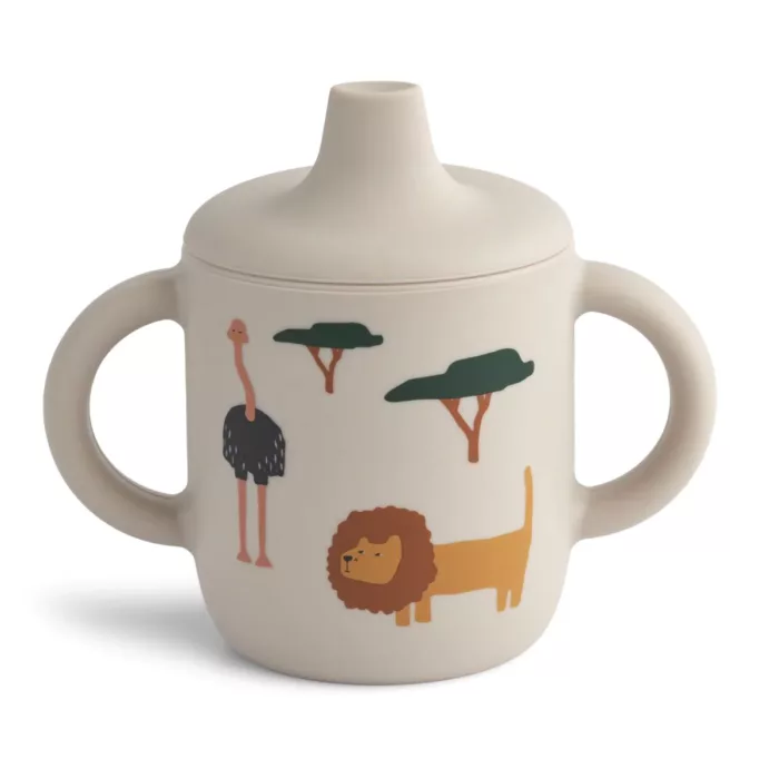 GOBELET EN SILICONE NEIL 150 ML SAFARI( Liewood)