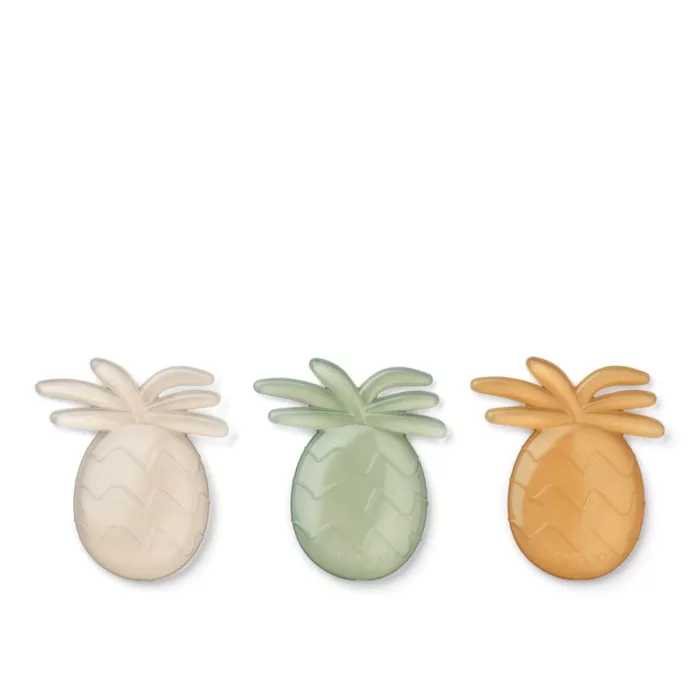 ÉLÉMENTS RAFRAÎCHISSEURS POUR BOÎTE REPAS ANANAS KAYDEN LOT DE 3( Liewood) – Image 2
