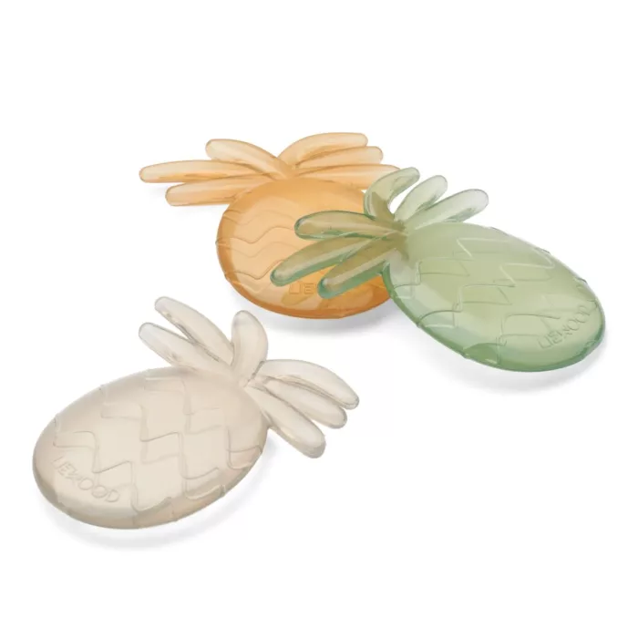 ÉLÉMENTS RAFRAÎCHISSEURS POUR BOÎTE REPAS ANANAS KAYDEN LOT DE 3( Liewood)