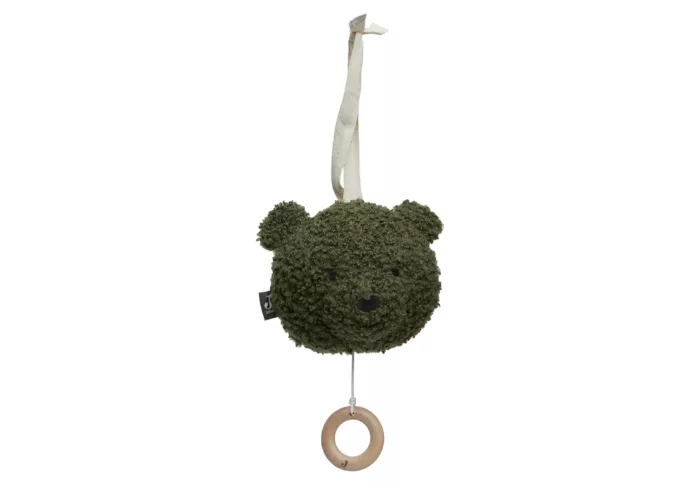 Peluche Musicale Teddy Bear - Leaf Green (Jollein)