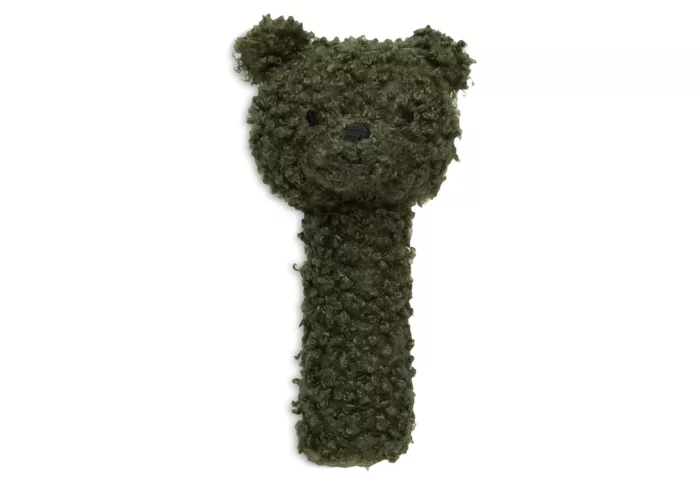 Hochet Teddy Bear - Leaf Green (Jollein)
