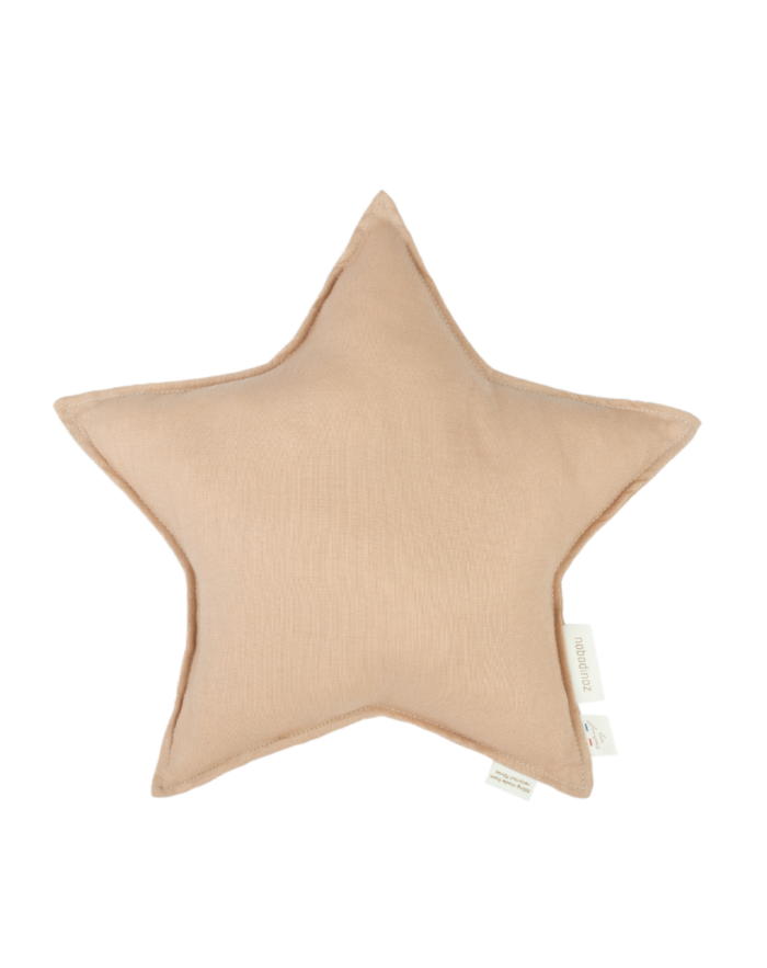 LIN FRANÇAIS COUSSIN ÉTOILE (Nobodinoz)