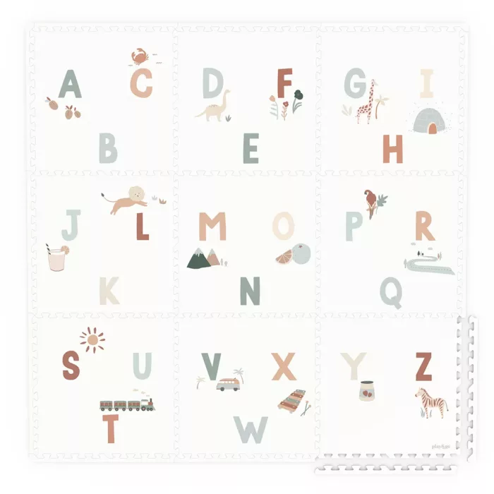 Tapis puzzle 3 en 1 Alphabet (Play and Go)