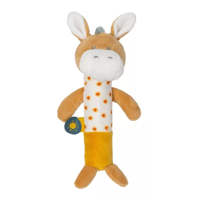 Peluche avec Couineur Âne Leo (Nattou)