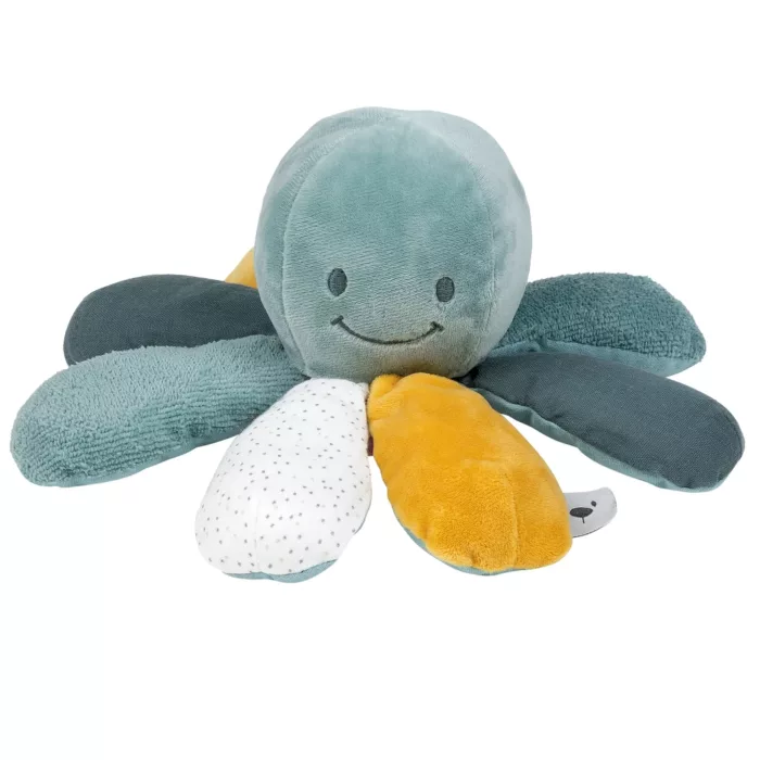 Doudou d'Activité Poulpe Pieuvre Lapidou (Nattou)