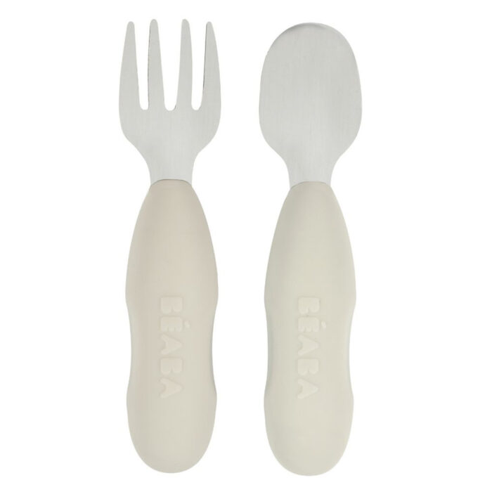Lot de 2 Pré-couverts - Velvet Grey (Béaba)