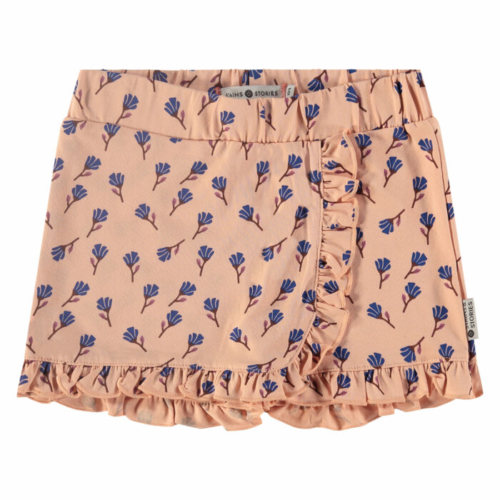 Jupe short Saumon  SS24 (Stains Stories)