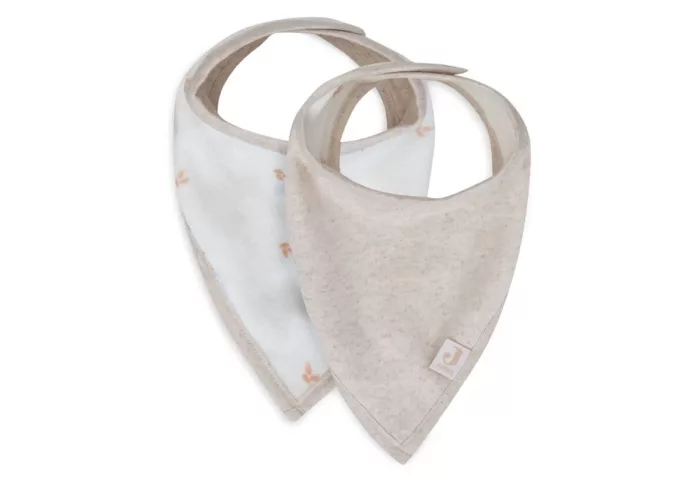 Bavoir Bandana Harvest Natural (2pack) (Jollein)