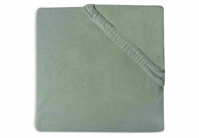 Drap-housse Jersey 70x140cm/75x150cm Ash Green (Jollein)