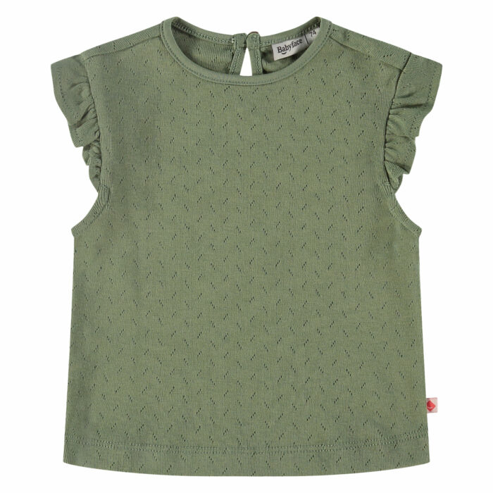 T-shirt bébé fille manche courte volante SS24 (Babyface)
