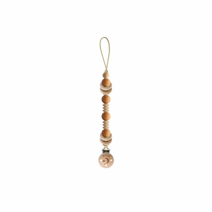 Attache tétine Éris Noisette (ZAKUW)