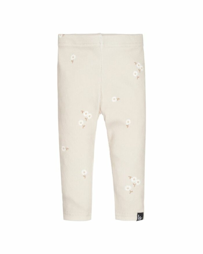 Legging bébé daysi stem rib beige  SS24 (Babystyling)
