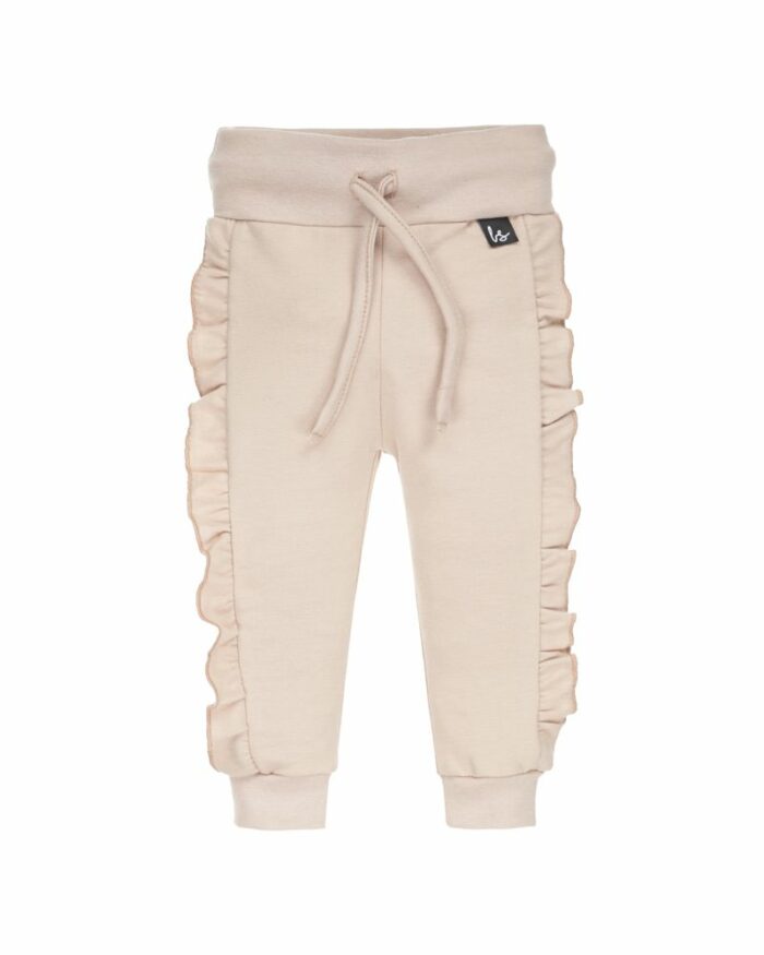 Ruffle jogger soft beige SS24 (Babystyling)