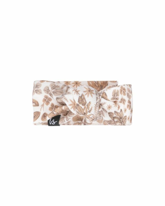 Bandeau bebe Ivy flowers rib SS24 (Babystyling)