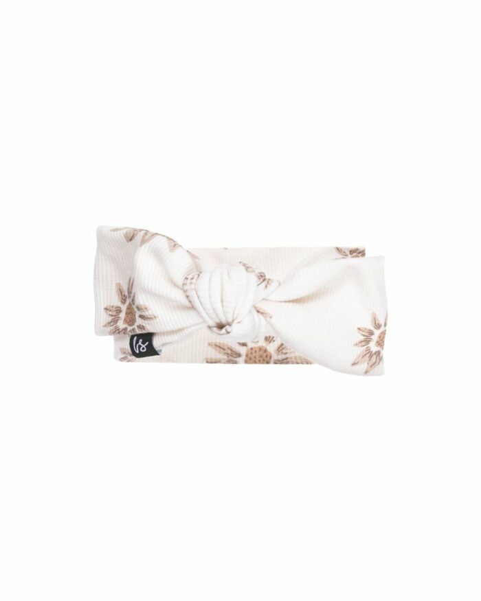 Bandeau bebe Sunny flowers rib SS24 (Babystyling)