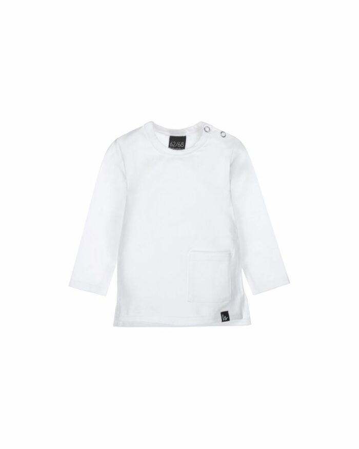 T-Shirt Blanc poche  SS24 (Babystyling)
