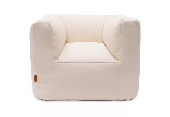Fauteuil Pouf Enfant Twill Natural (Jollein)