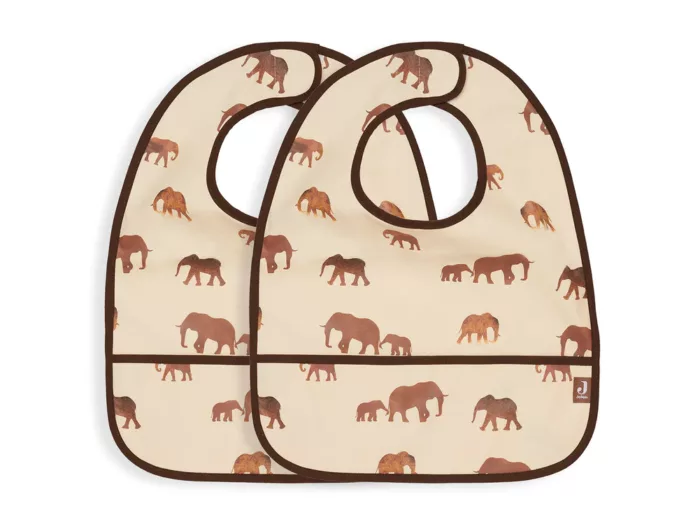 Bavoir Imperméable Savannah (2pack) (Jollein)