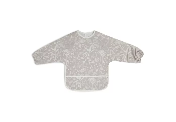 Bavoir à Manches Imperméable Botanical Nougat (Jollein)