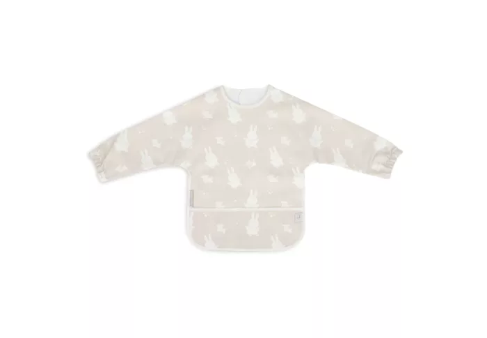 Bavoir à manches imperméable Miffy&Snuffy Nougat (Jollein)
