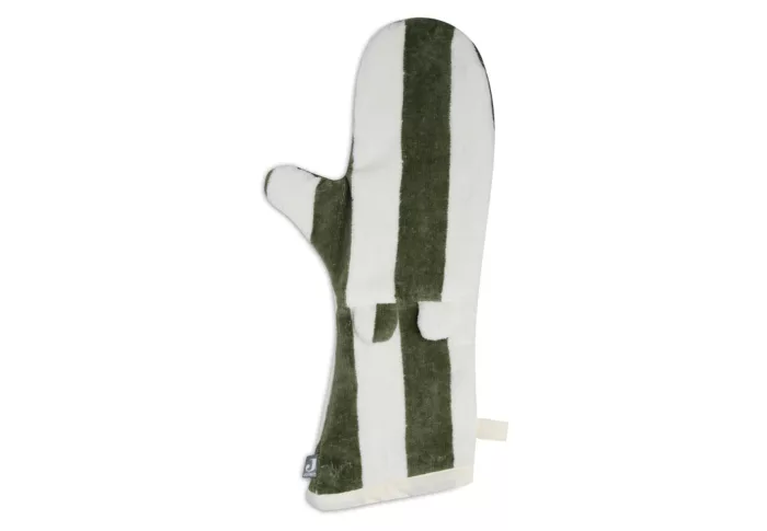 Gant de Toilette Éponge Leaf Green - GOTS (Jollein)