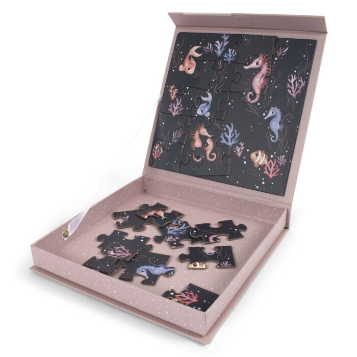 Jeu magnétique Puzzle Hippocampe (Filibabba)