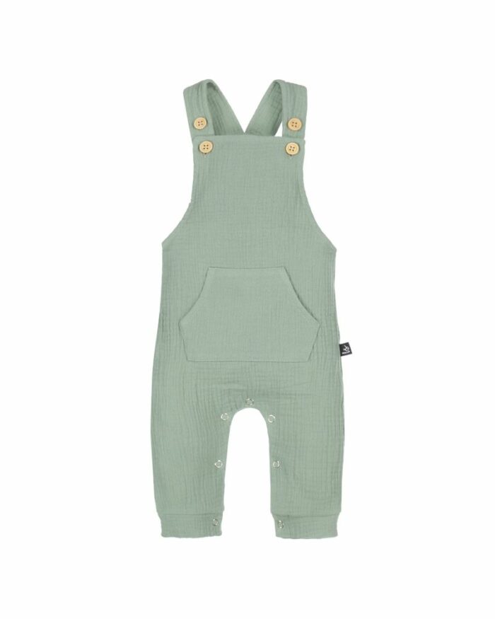 Salopette Muslin Vert (Babystyling)