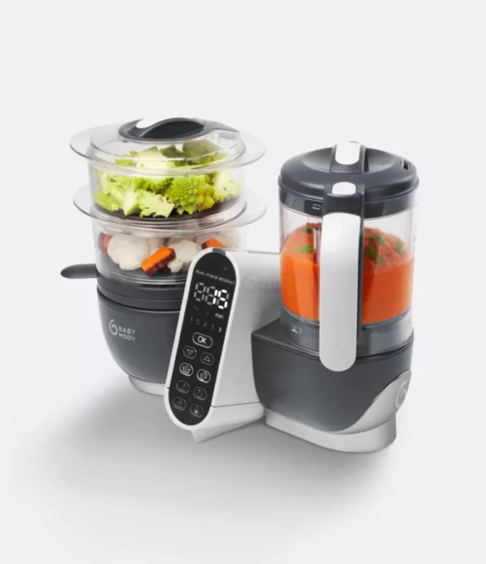 Nutribaby(+) - Robot culinaire multifonctions Industrial Grey (Babymoov)