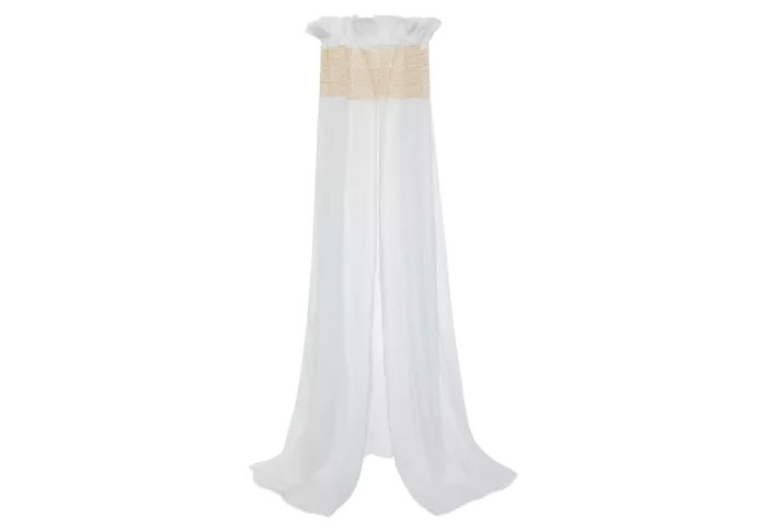 Ciel Vintage 155cm Boho Lace - Ivory (Jollein)