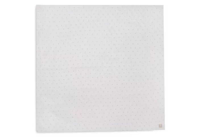Lange gaze de Coton Large Pointelle Biscuit GOTS (Jollein)