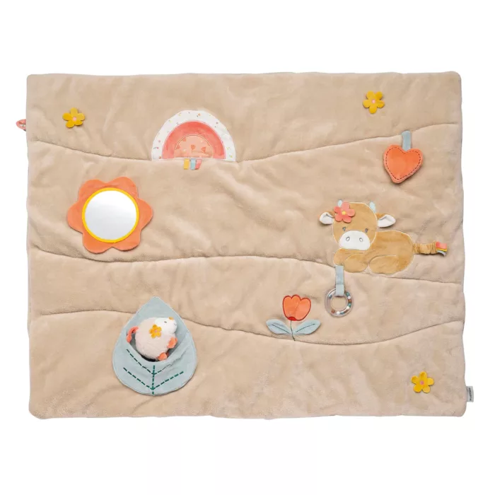 Tapis de Jeu Rectangulaire Mila, Lana et Zoe (Nattou)