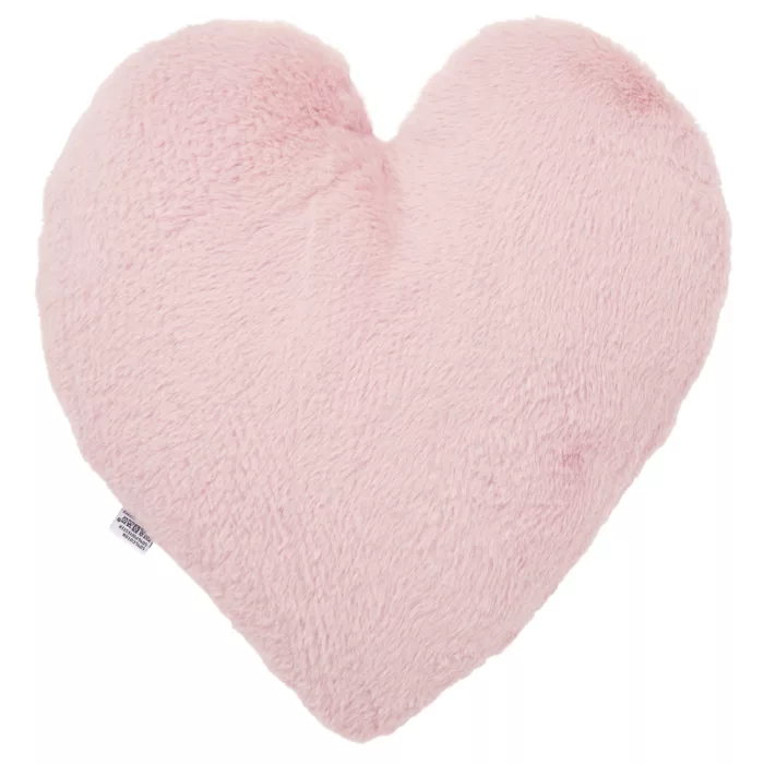 Coussin déco forme cœur gaze coton / angora – Lovely Blossom (BB and CO) – Image 2