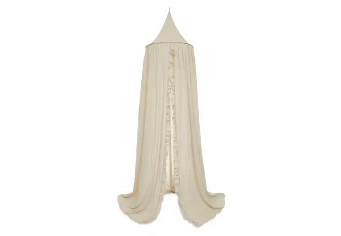 Ciel de lit ruffle nougat (Jollein)
