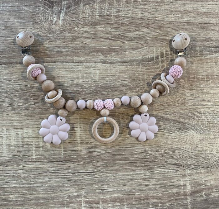 Chaine de poussette fleur (Label Label)