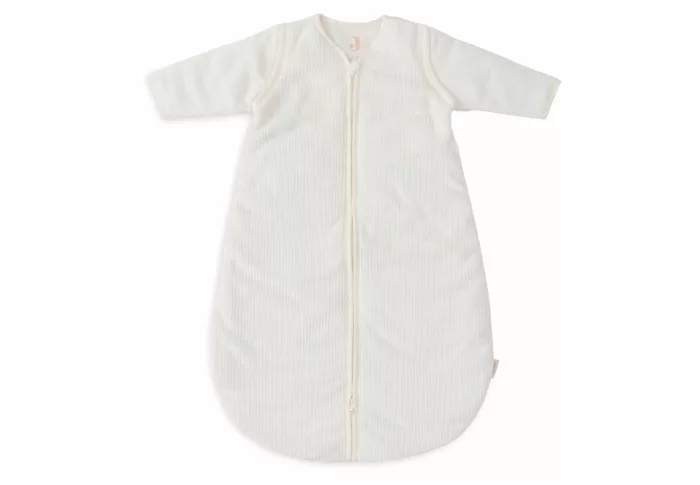 Gigoteuse avec Manches Amovibles 90cm Rib - Ivory (Jollein)