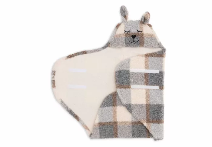 Couverture Portefeuille Bunny Check - Boucle (Jollein)