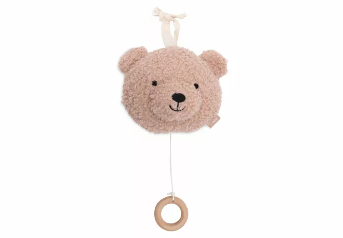 Peluche musicale Teddy Bear - Wild Rose (Jollein)