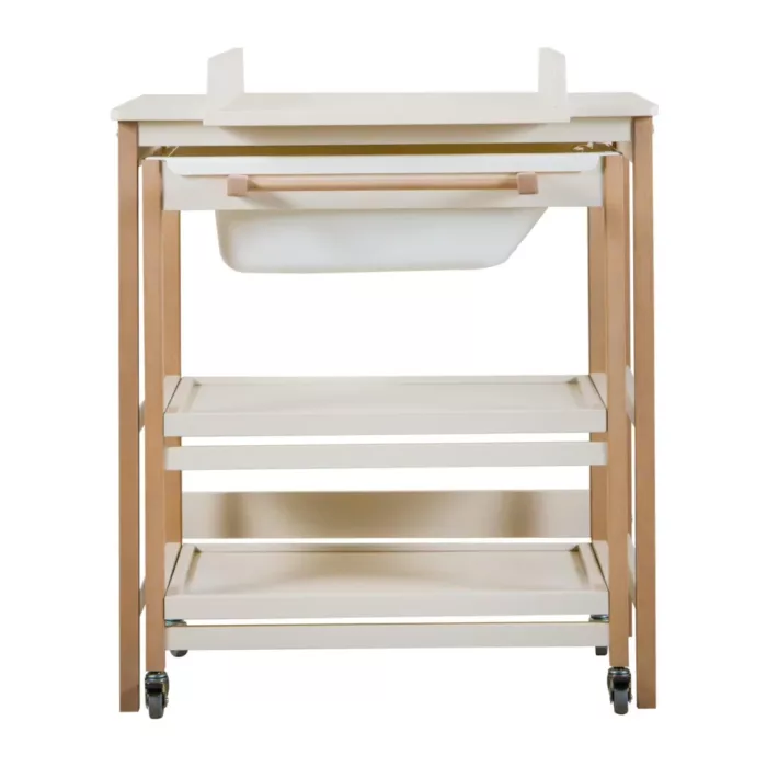 Table à Langer + Bain - Smart - Argile-Naturel (Quax)
