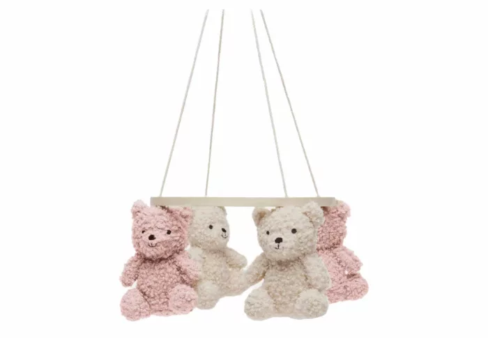 Mobile Bébé Teddy Bear - Wild Rose/Naturel (Jollein)