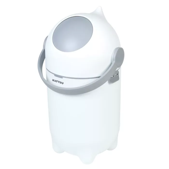 Poubelle DROPY Blanc (Nattou)