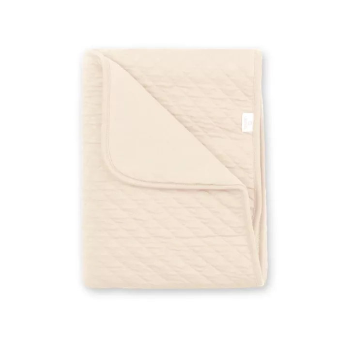COUVERTURE 75x100cm cream pady quilted + jersey tog 3 (Bemini)