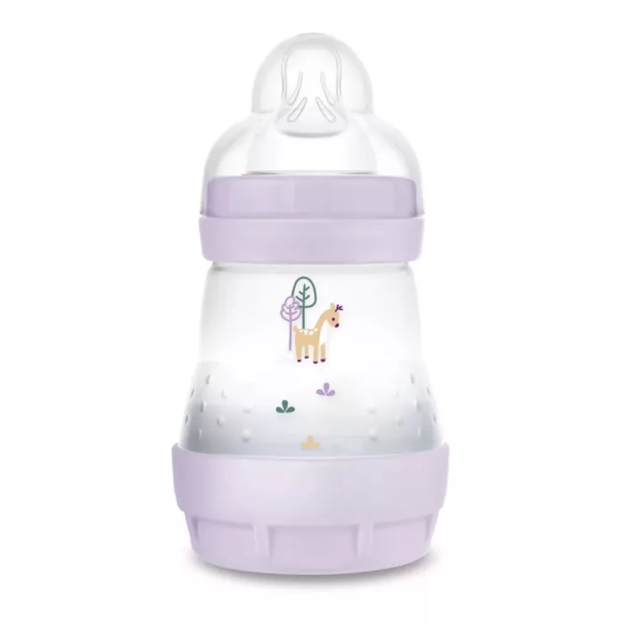 MAM Biberon Easy Start™ anti-colique 160 ml, 0+ mois, Lot de 1 Lila (MAM)