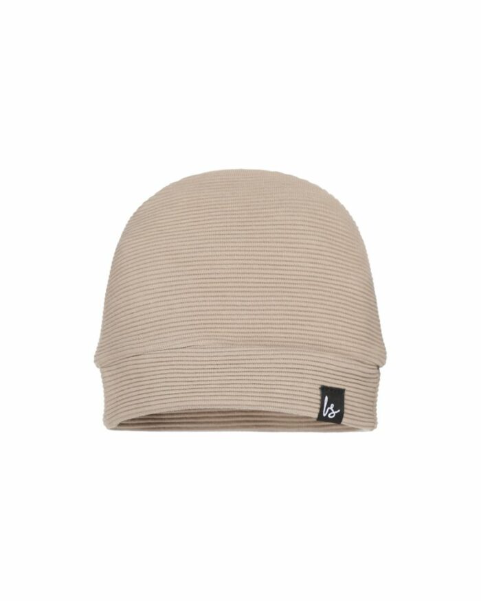 Bonnet bébé Rib Light oak (Babystyling)