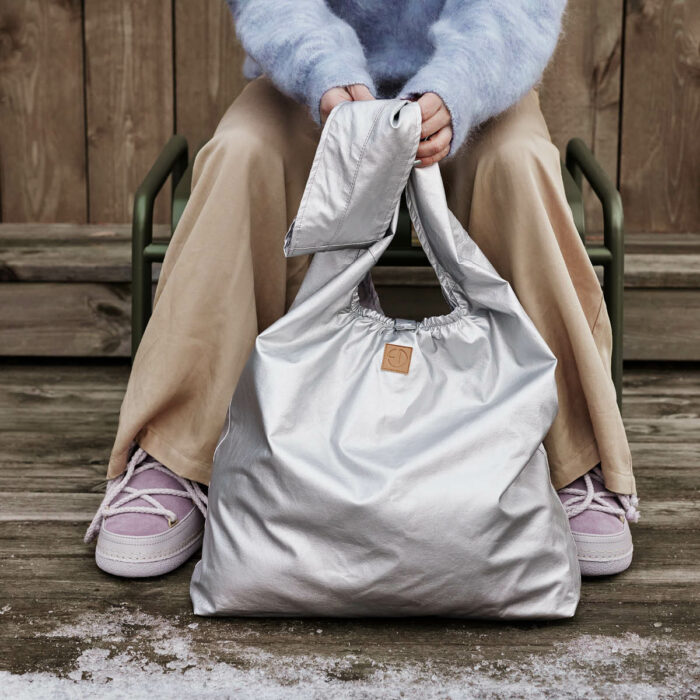 Sac à langer – StrollerShopper™- Silver Sheen (Elodie Details) – Image 2