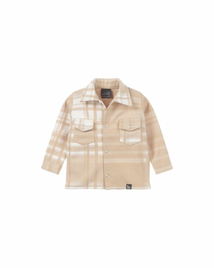 Surchemise à carreaux  Beige AW24 (Babystyling)