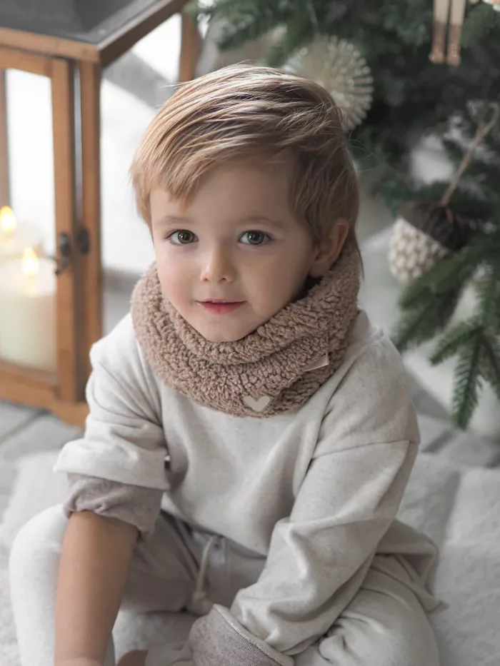 Snood moumoute noisette 6Mois-4ans (Mon Petit Léon)