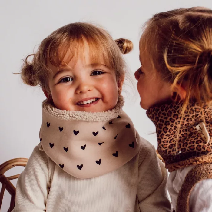 Snood Petits Coeurs 6Mois-4ans (Mon Petit Léon)