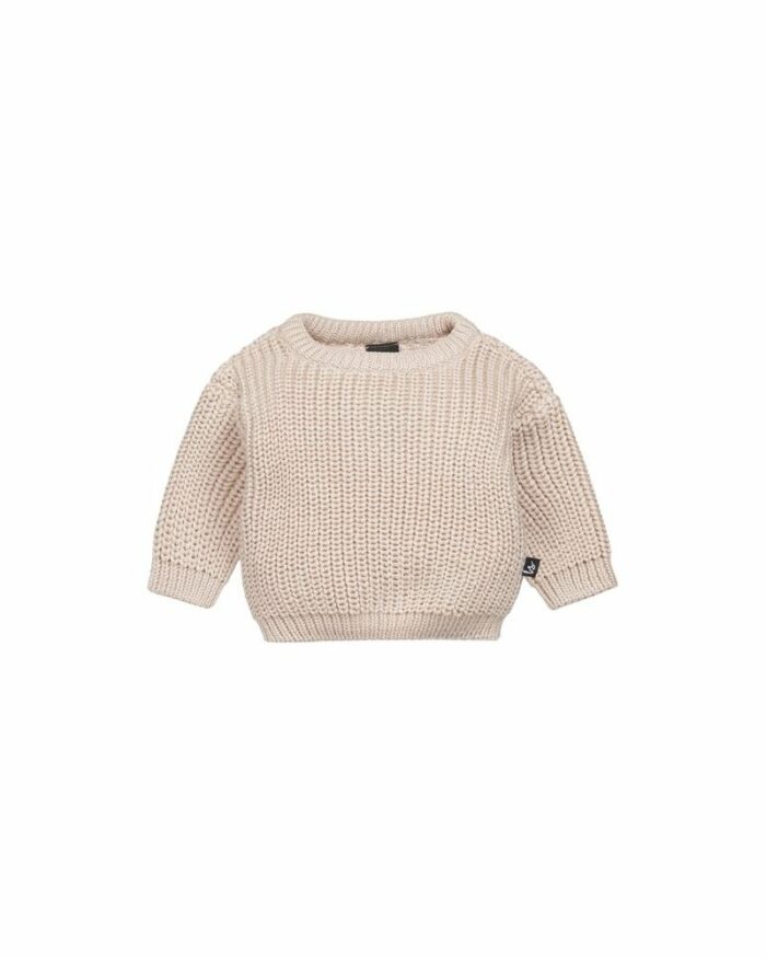 Pull maille Beige AW24 (Babystyling)