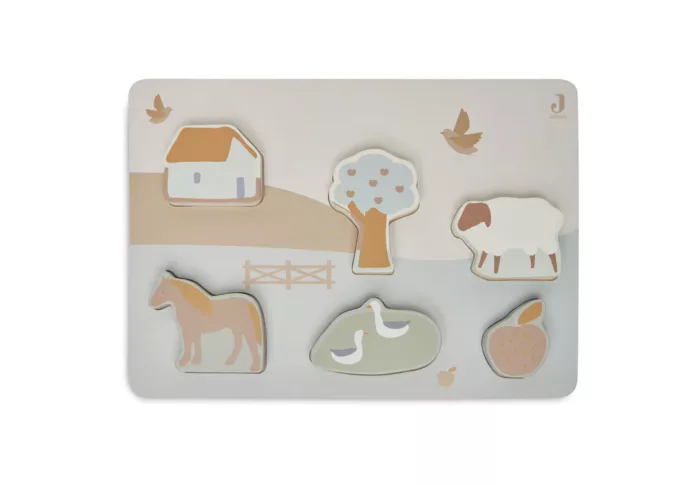 Puzzle en bois - Farm (Jollein)