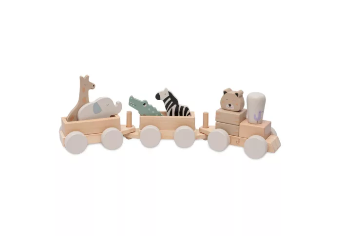Jouet train en Bois - Jungle Jambo (Jollein)